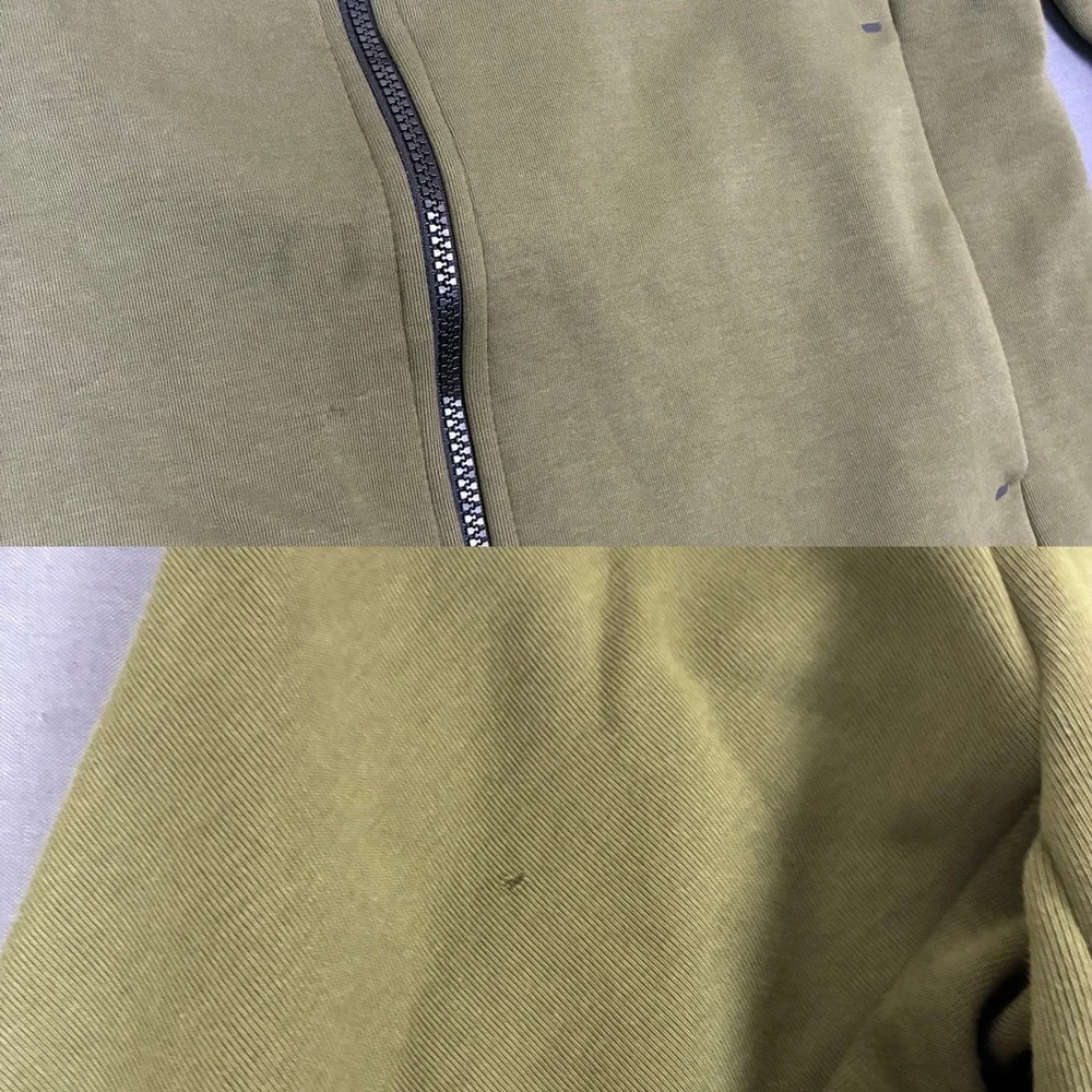 Nike Tech Fleece Full Set Men's Size XS Olive Green Hoodie and Sweatpants